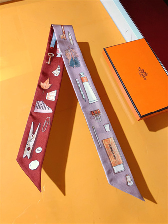 Hermes Twilly 100% Silk 37853