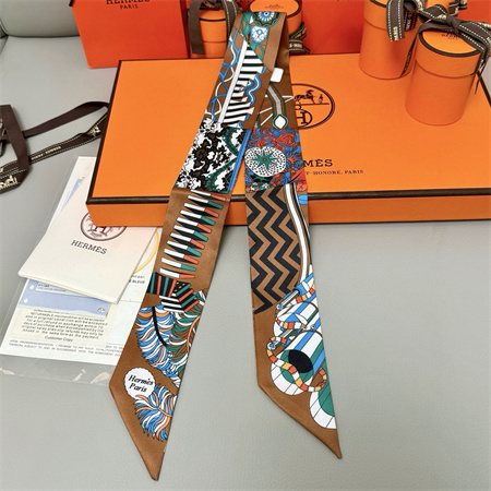 Hermes Twilly 100% Silk 37859