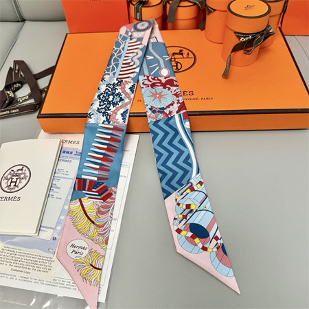 Hermes Twilly 100% Silk 37859