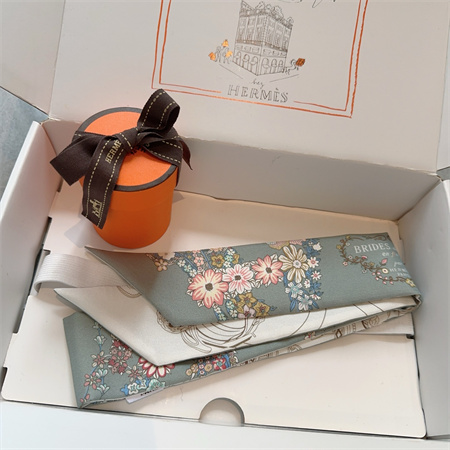 Hermes Twilly 100% Silk 37862