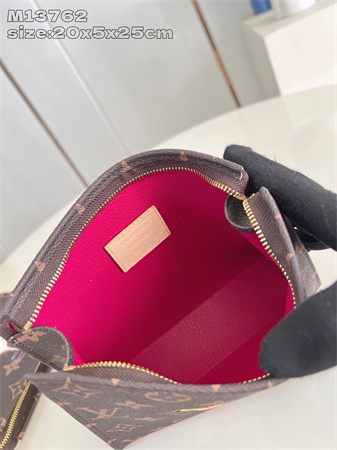 L.V X TM Trio Toilet Pouch Monogram Canvas With Printing M13762