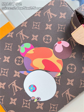 L.V X TM Trio Toilet Pouch Monogram Canvas With Printing M13762