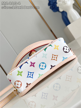 LV X TM Nano Diane Multicolor Monogram Canvas White M14194