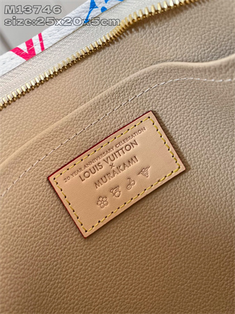 L.V X TM Toiletry Pouch Multicolors Monogram Canvas White M13746