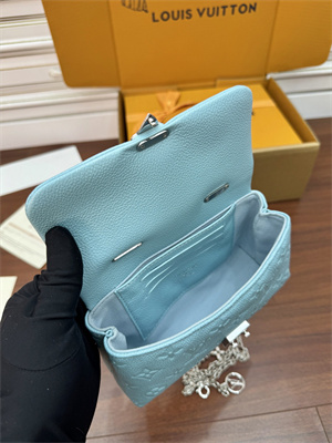 L.V Nano Madeleine Blue Supple grained cowhide leather M12211 TOP