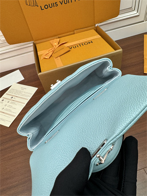 L.V Nano Madeleine Blue Supple grained cowhide leather M12211 TOP