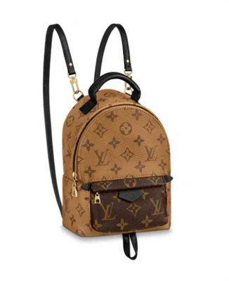 L.V Palm Spring Mini Backpack Reverse Monogram Coated Canvas M44872 TOP