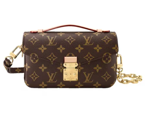 L.V Pochette Metis East West Monogram Coated Canvas M46279 TOP