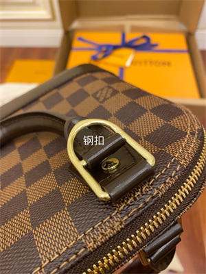 L.V Alma BB Bag Damier Ebene coated canvas N40606 TOP