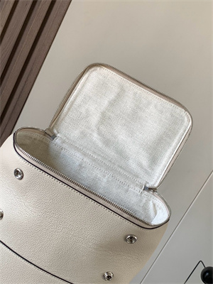 Loewe Goya Backpack in Soft Grained calfskin Cream