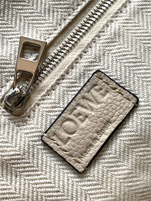 Loewe Goya Backpack in Soft Grained calfskin Cream