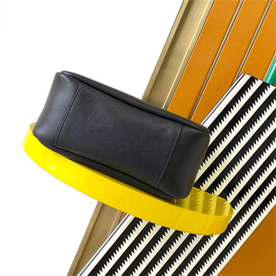 Y.S.L LE 5 A 7 Supple SMALL HOBO BAG In Black Leather