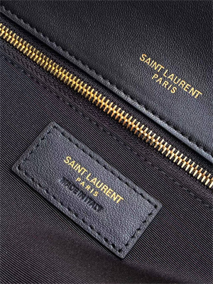 Y.S.L NIKI MEDIUM In Smooth Lambskin Black Color