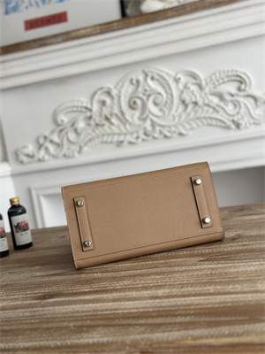 Bir.kin Sellier Bag Epsom Leather 25/30/35CM Gold Hardware In Chai Color HS
