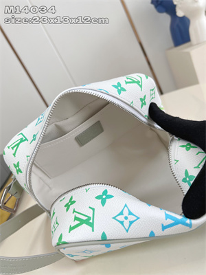 L.V Locker Dopp Kit Pouch Iridescent Monogram Canvas M14034