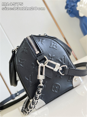 L.V Speedy Trunk 20 Monogram Black Calf Leather M14575