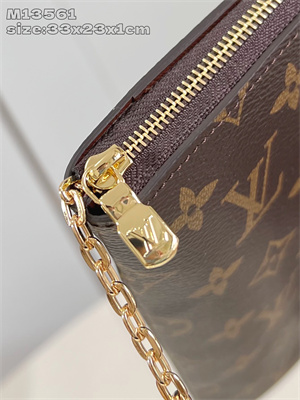 LV Key Pouch L Monogram Canvas M13561