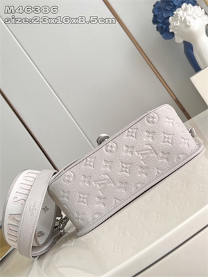 L.V Diane Bag Monogram Empreinte Leather Brume/Quartz M14214