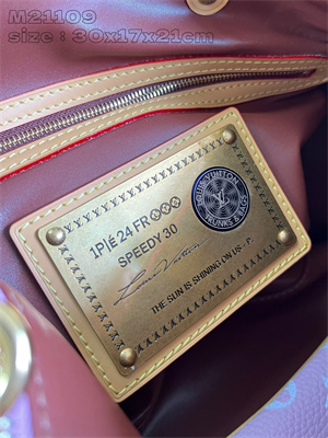 L.V Speedy P9 Bandoulière 30 Monogram Soft Calfskin Pink