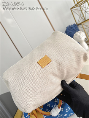 L.V Speedy P9 Bandoulière 30 Monogram Soft Calfskin Blue