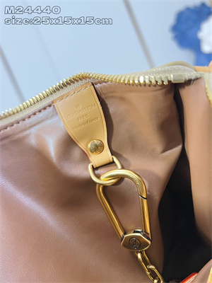 L.V Speedy P9 Bandoulière 30 Monogram Soft Calfskin Gold
