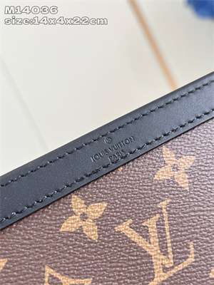 L.V Gaston Wearable Wallet Monogram coated canvas M14036