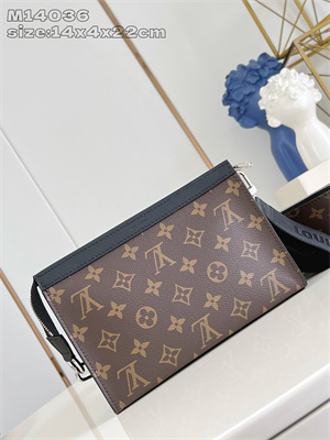 L.V Gaston Wearable Wallet Monogram coated canvas M14036