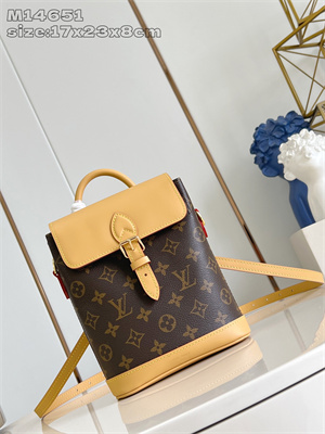 L.V Soho Mini Backpack Coated canvas & Cowhide-leather M14651