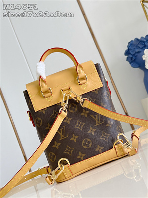 L.V Soho Mini Backpack Coated canvas & Cowhide-leather M14651