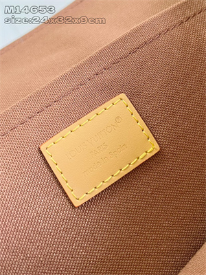 L.V Soho MM Backpack Coated canvas & Cowhide-leather M14653