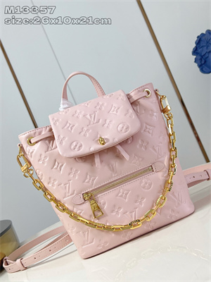 L.V Coussin Backpack PM Lambskin Leather Jasmine Pink M13357