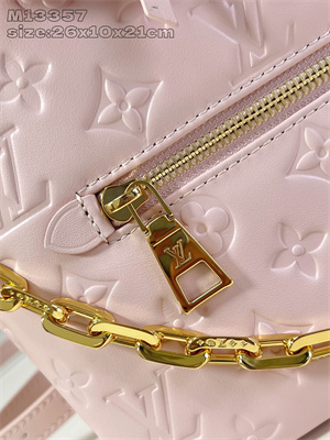 L.V Coussin Backpack PM Lambskin Leather Jasmine Pink M13357