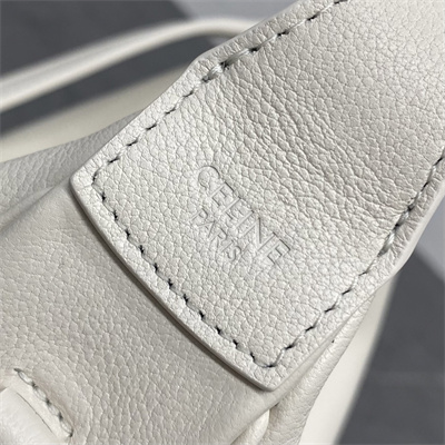 Celine Teen Lulu IN SUPPLE GRAINED CALFSKIN In Rice Color