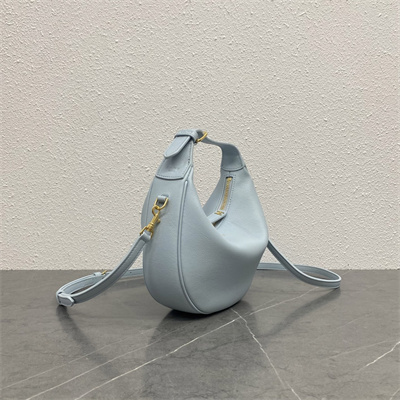 Celine Teen Lulu IN SUPPLE GRAINED CALFSKIN In Glacier Color