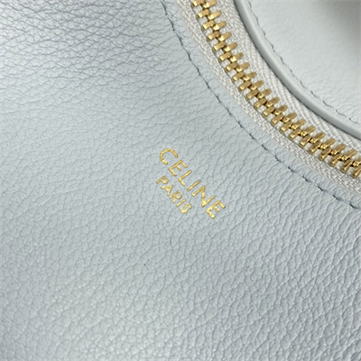 Celine Teen Lulu IN SUPPLE GRAINED CALFSKIN In Glacier Color