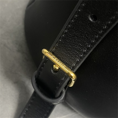 Celine Backpack Bonnie IN Smooth Calfskin Black Color