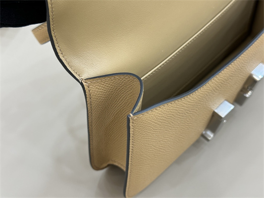 Constance Elan Epsom Leather  Gold/Silver Tone Hardware Chai Color HS(With Mirror)