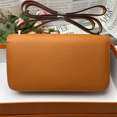 Constance Elan Epsom Leather  Gold/Silver Tone Hardware Orange Color HS(With Mirror)