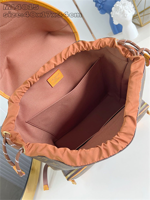 L.V Montsouris Cargo Backpack G69  Monogram Canvas M14015