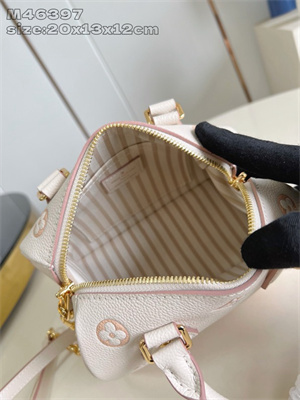 L.V Speedy Bandoulière 20 Monogram Empreinte Leather Eden M14291