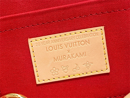 L.V X TM Alma BB Bag Monogram cherry coated canvas M14234