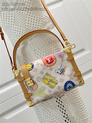 L.V SIDE TRUNK MM Monogram Dune coated canvas  M14606