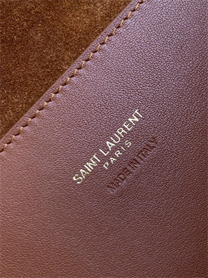 Y.S.L REVERSIBLE KATE MEDIUM Gold Tone Metal Black Color