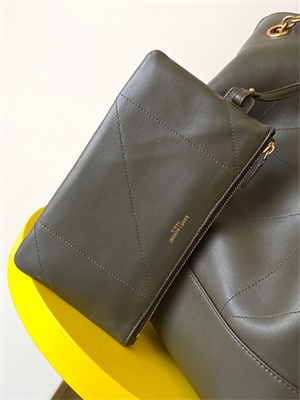 Y.S.L Jamie Shopping Bag In Lambskin Lt Musk Color