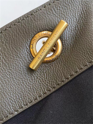 Y.S.L Jamie Shopping Bag Small In Lambskin Lt Musk Color