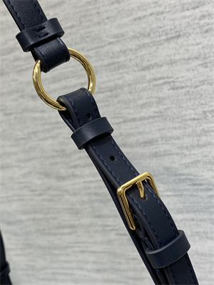 CD 30 Montaigne Wanderlust Mini Bag Blue Dior Oblique Jacquard and Smooth Calfskin