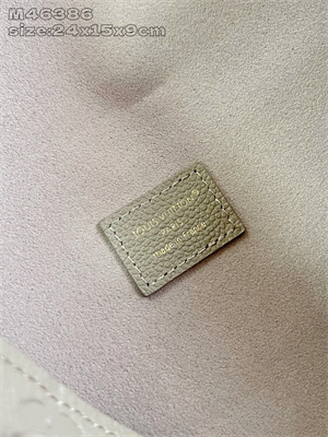 LV Anytime Flap Bag Monogram Empreinte leather Tourterelle M14973