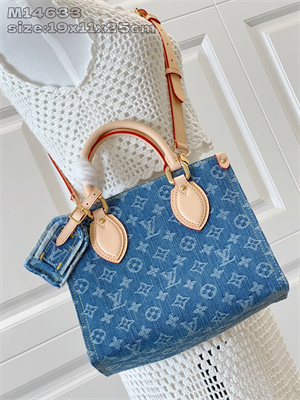 L.V ONTHEGO PM Monogram Denim M14633