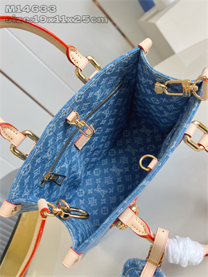 L.V ONTHEGO PM Monogram Denim M14633