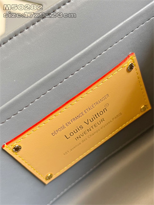 LV Twist MM Bag Epi grained cowhide leather Gray M14059